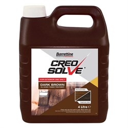 Fence Treatment Creosolv 4Ltr Dark Brown