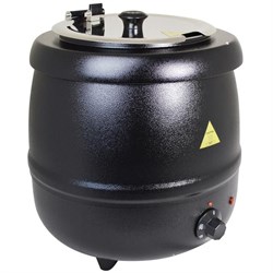 Soup Kettle Black 10Ltr 240v Wet Heat SB6000K