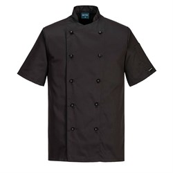 Portwest C734 Kent Short Sleeve Chefs Jacket