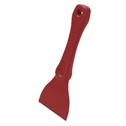 Hand Scraper Plastic 76mm Red PSC1R Hill
