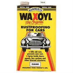 Waxoyl Clear Refill Can 5Ltr 5092941 Hammerite