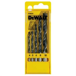 Drill Set (5) Brad Point DT4535-QZ Dewalt