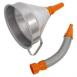 Funnel Metal c/w Flexi Spout 200mm FM20F Sealey