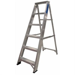 Step Ladder Painters Alu Class1 6Tread NESS6M