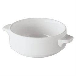 Cup Soup Lugged Stacking 10oz Simply White EC0026