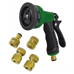 Hose Fittings Set Brass 5pc FAIHOSEGSK5