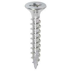 Woodscrew Csk Pozi 4 x 25mm S/S (Box 200)