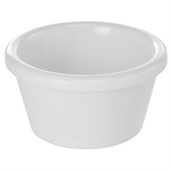 Ramekin Melamine Smooth White 2oz S278-02