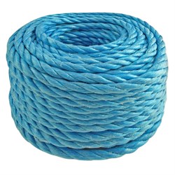 Rope Polyprop Stranded 12mm 30Mtr Blue PP12BE30