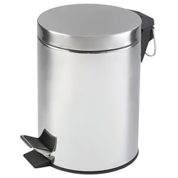 Bin Pedal 3Ltr S/Steel Silver CL150-S/50130
