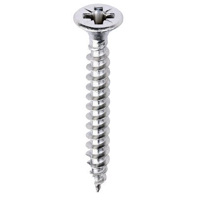 Woodscrew Csk Pozi 3.5 x 30mm S/S (Box 200)