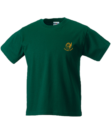 Glaitness Primary 11-12 T-Shirt Btl Green ZT180