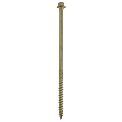 Frame Screw Timber Hex Green 6.7x150 (Box 50)