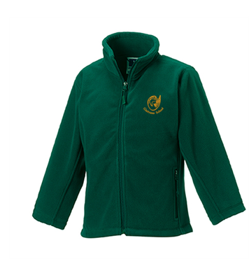 Glaitness Primary Fleece Small Bottle Green 8700B