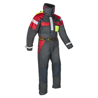 Floatation Suit Sm 1pc Aqua Navy/Red Mullion