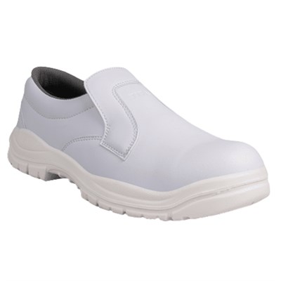 Shoe Slip On Sz8 Safety White PROTEK