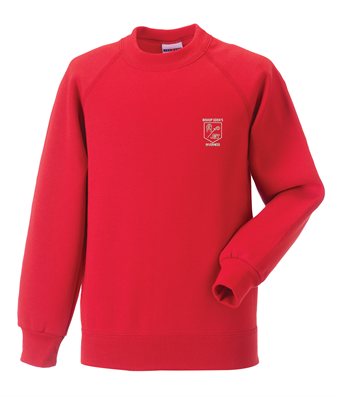 Bishop Eden Prim Sweat 11-12 Bright Red 762