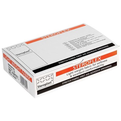 Plaster Steroflex Fabric 7.5x2.5cm (100) 6223