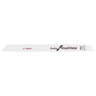 Recip Blade S1122VF W/M 225mm Pkt5 2-608-654-981