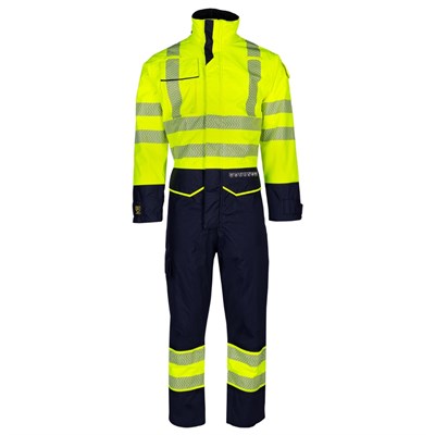 Coverall 5909 Winter 3XL Yellow/Navy Bjordal