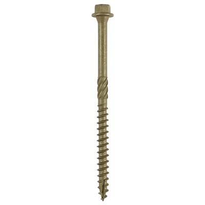 Frame Screw Timber Hex Green 6.7x87 (Box 50)