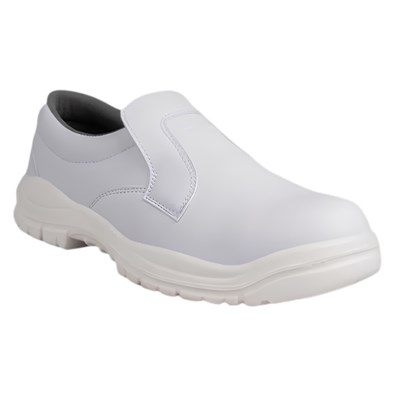 Shoe Slip On Sz8 Safety White PROTEK