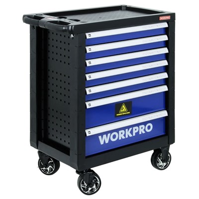 Roller Cabinet 7 Drawer 193pc WP209074 WORKPRO