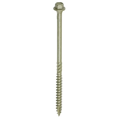 Frame Screw Timber Hex Green 6.7x125 (Box 50)