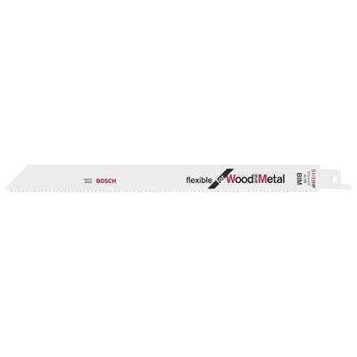 Recip Blade S1122HF W/M 225mm Pkt5 2-608-656-021