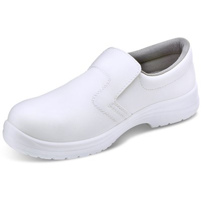 Shoe Slip On CF832 Sz6 Safety White