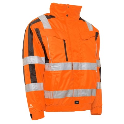 Jacket Bomber 086101R Sm Hi-Vis Orange/Black