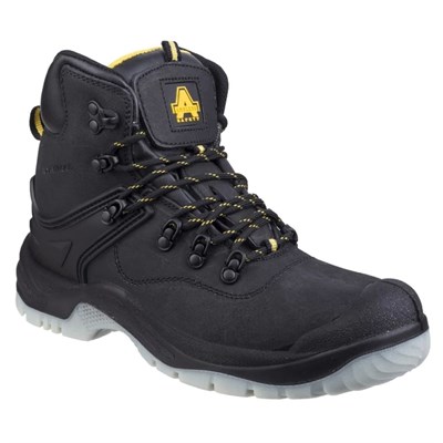 Boot FS198 Sz7 Safety S/M W/P Blk Footsure S3