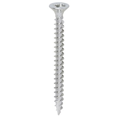 Woodscrew Csk Pozi 3.5 x 40mm S/S (Box 200)