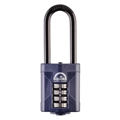 Padlock Combi 50mm L/Shackl CP50/2.5 Squire