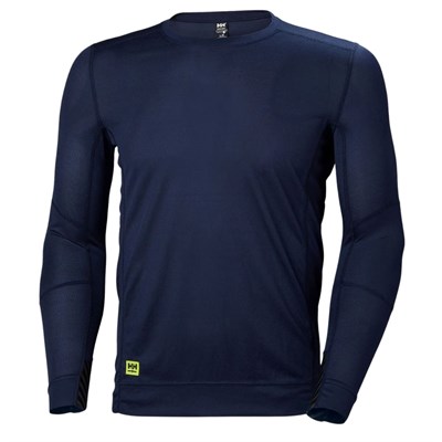 Base Layer Crewneck L/Sl Small Navy 75105