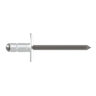 Pop Rivet Alu Lge Flange 4.8 x 16mm (250) 1454109