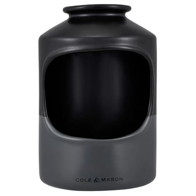 Salt Mill Strethall Ceramic Pig Blk H822136