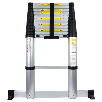 Ladder Telescopic 3.8Mtr Click N Climb CCTL38B