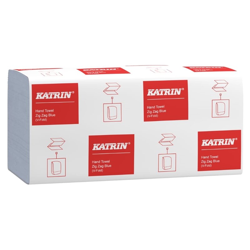 Hand Towel Blue Katrin ZZ (5000) 362200 Metsa