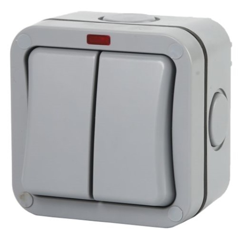 Switch Double 106786 Outdoor Waterproof