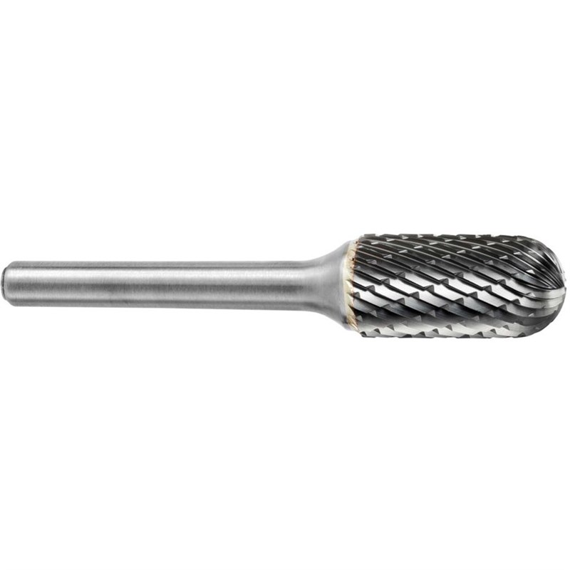 Burr Ball Nosed Cylinder 12 x 6mm Shank GT3700D