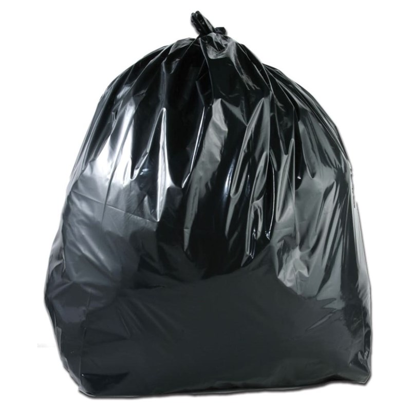 Refuse Sack Blk 18x29x38 180g (200) CM180 Jangro