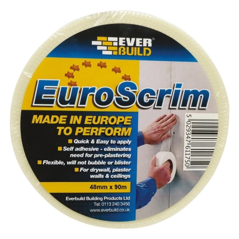 Plasterboard Tape 48mm x 90Mtr 484687 EuroScrim