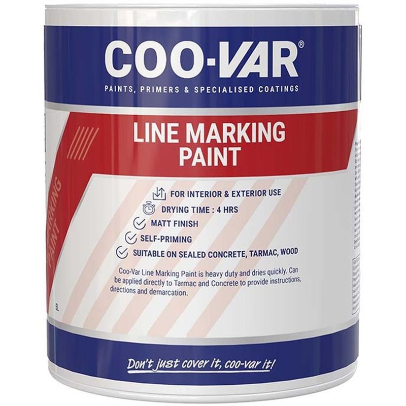 Paint Road Line Yellow 5Ltr 140/G119/Coo-Var