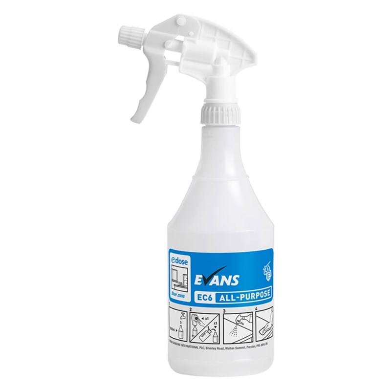 Trigger Bottle 600ml EC6 All Purpose Clnr D008AEV