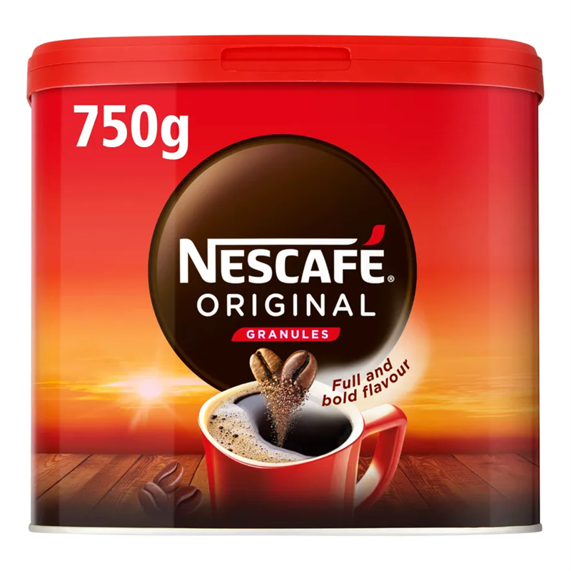 Coffee Nescafe Granules 750g Tin NWT055