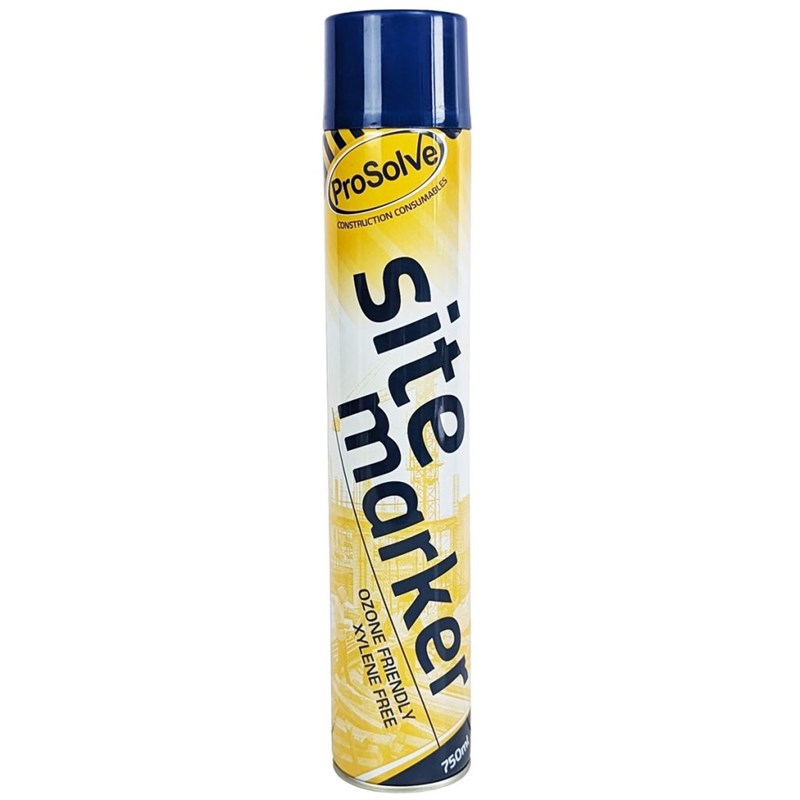 Paint Spray Site Marker 750ml Blue PVSMB7A