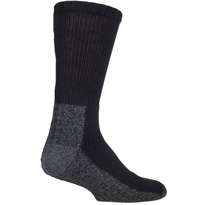 Work Sock Size 4-8 Black Pkt3 WFH0089