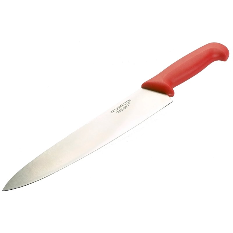 Red Chef Kitchen Tools Cooks Knife 8.5