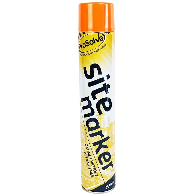 Paint Spray Site Marker 750ml Orange PVSMO7A